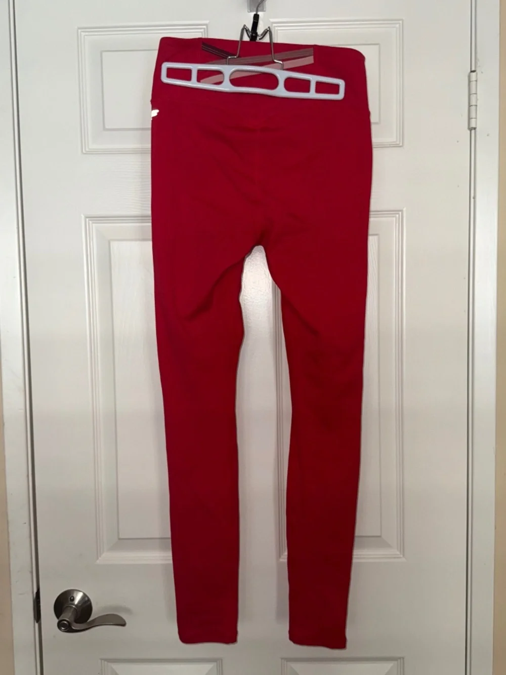 Fabletics Trinity Red Leggings Size XS